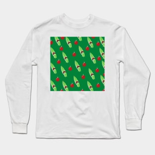 hawaii christmas aloha wear print mele kalikimaka Long Sleeve T-Shirt